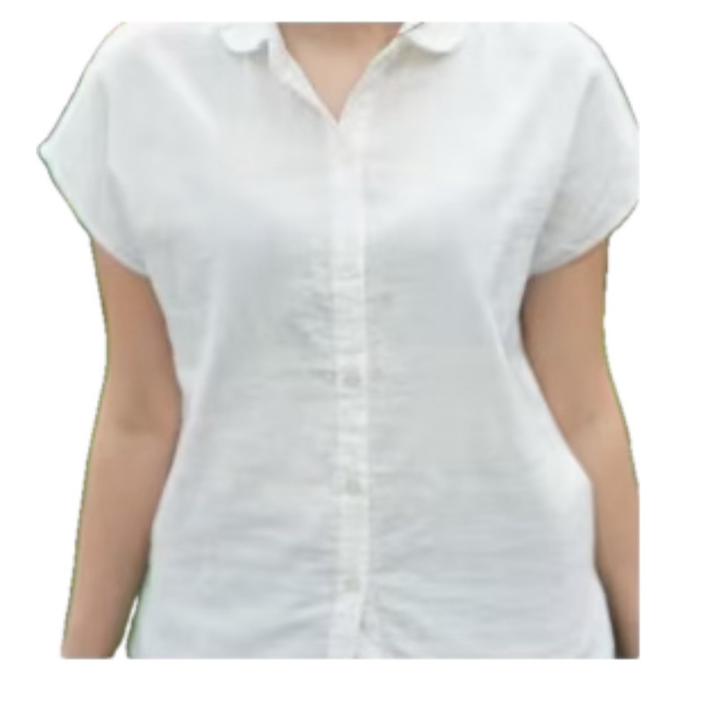 NWOT Cotton Button Down. Size L